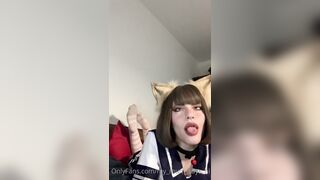 The Cutest Kitty Cat Leaked - Petplay Princess Sultry Tease