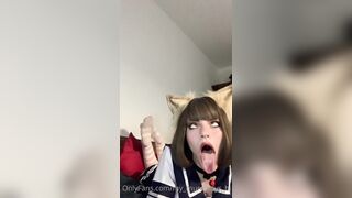 The Cutest Kitty Cat Leaked - Petplay Princess Sultry Tease