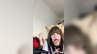 The Cutest Kitty Cat Leaked - Petplay Princess Sultry Tease