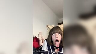 The Cutest Kitty Cat Leaked - Petplay Princess Sultry Tease