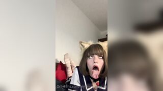 The Cutest Kitty Cat Leaked - Petplay Princess Sultry Tease