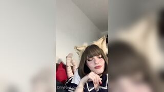 The Cutest Kitty Cat Leaked - Petplay Princess Sultry Tease