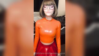 The Cutest Kitty Cat Leaked - Tongue Tease in a Sexy Bra