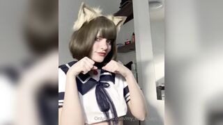 The Cutest Kitty Cat Leaked - Tongue Tricks and Fantasy Pleasure