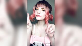 Thecutestkittycat Leaks -  Sensual Fantasy Dildo Play in the Living Room with a Blindfold