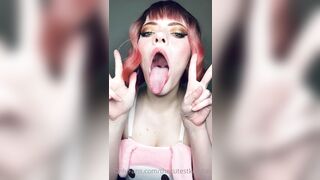 Thecutestkittycat Leaks -  Sensual Fantasy Dildo Play in the Living Room with a Blindfold