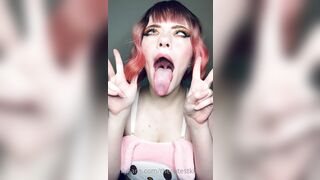 Thecutestkittycat Leaks -  Sensual Fantasy Dildo Play in the Living Room with a Blindfold