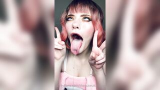 Thecutestkittycat Leaks -  Sensual Fantasy Dildo Play in the Living Room with a Blindfold