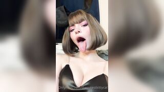 Thecutestkittycat Leaks - Kittens Sensual Lingerie Show in a Bodysuit