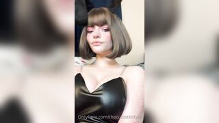 Thecutestkittycat Leaks - Kittens Sensual Lingerie Show in a Bodysuit