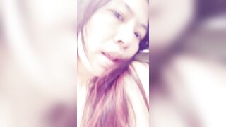 Super slutty long-haired asian MILF selfie 超淫長髮中女自拍 1
