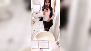 Super slutty long-haired asian MILF selfie 超淫長髮中女自拍 12