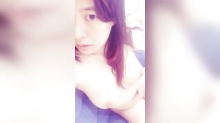 Super slutty long-haired asian MILF selfie 超淫長髮中女自拍 15