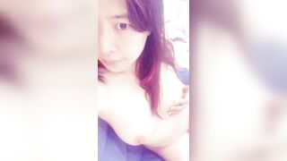 Super slutty long-haired asian MILF selfie 超淫長髮中女自拍 15