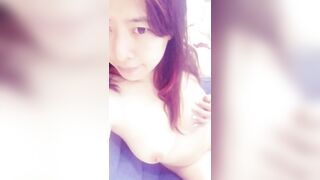 Super slutty long-haired asian MILF selfie 超淫長髮中女自拍 15