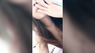 Super slutty long-haired asian MILF selfie 超淫長髮中女自拍 17