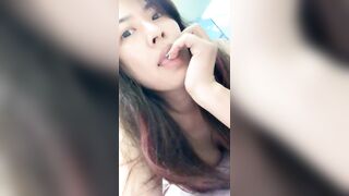 Super slutty long-haired asian MILF selfie 超淫長髮中女自拍 17