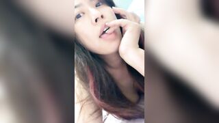 Super slutty long-haired asian MILF selfie 超淫長髮中女自拍 17