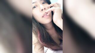 Super slutty long-haired asian MILF selfie 超淫長髮中女自拍 17