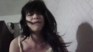 Long-haired, tattooed girl steamy sex tape leaked 長髮紋身靚女性愛流出 DS無名13 26