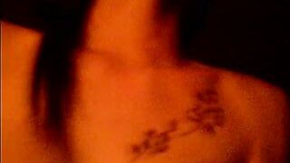 Long-haired, tattooed girl steamy sex tape leaked 長髮紋身靚女性愛流出 DS無名13 41