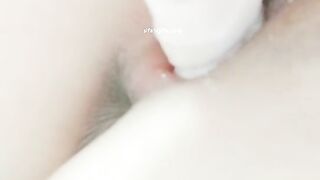 TikTok's silky-haired influencer’s slut self-shot leaks 抖音白滑長髮網紅自拍流出 7