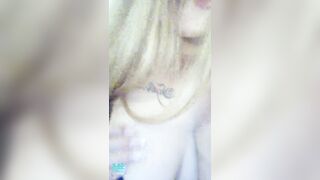 G-Cup Blonde Busty Girl's Nude Chat Leaked / G Cup 金髮巨乳妹子裸聊流出 1