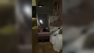 Long-haired, slender slut sex tape leaked  / 電眼長髮苗條正妹愛愛流出 2