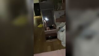 Long-haired, slender slut sex tape leaked  / 電眼長髮苗條正妹愛愛流出 2