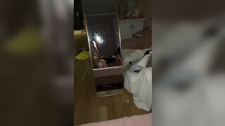 Long-haired, slender slut sex tape leaked  / 電眼長髮苗條正妹愛愛流出 2