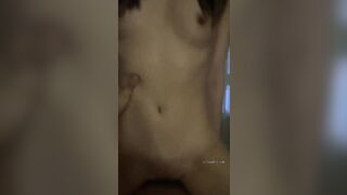 Long-haired, slender slut sex tape leaked  / 電眼長髮苗條正妹愛愛流出 3