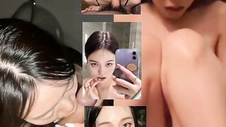 Long-haired, slender slut sex tape leaked / 電眼長髮苗條正妹愛愛流出 23