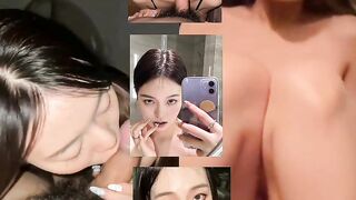 Long-haired, slender slut sex tape leaked / 電眼長髮苗條正妹愛愛流出 23