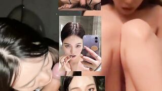 Long-haired, slender slut sex tape leaked / 電眼長髮苗條正妹愛愛流出 23