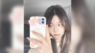 Long-haired, slender slut sex tape leaked / 電眼長髮苗條正妹愛愛流出 24