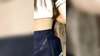 Long-haired, slender slut sex tape leaked / 電眼長髮苗條正妹愛愛流出 29