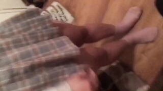 Bald Dude hooks up with curvy young college girl / 光頭漢約炮妙齡大波學生妹 7