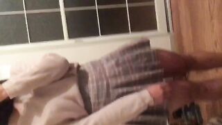 Bald Dude hooks up with curvy young college girl / 光頭漢約炮妙齡大波學生妹 7