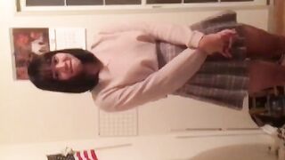 Bald Dude hooks up with curvy young college girl / 光頭漢約炮妙齡大波學生妹 7