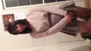 Bald Dude hooks up with curvy young college girl / 光頭漢約炮妙齡大波學生妹 7