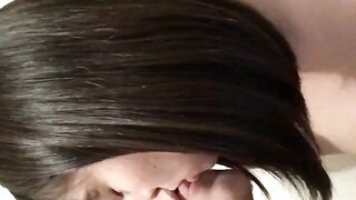 Bald Dude hooks up with curvy young college girl / 光頭漢約炮妙齡大波學生妹 8