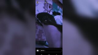 fierce__11.19 Instagram Young College Girl Selfie Leaks / IG 長髮少女自拍裸照視頻流出 2