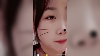 Kawaii Cute Girl Erotic Selfie Teasing Her Boyfriend / 超可愛女孩害羞裸體自拍 2