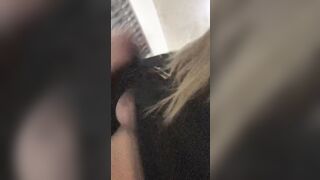 huang._.0902 Big Tits Blondie Girl Horny Selfie Tap Leaks / IG巨乳女孩淫蕩自拍全裸流出 5