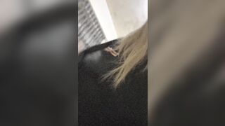 huang._.0902 Big Tits Blondie Girl Horny Selfie Tap Leaks / IG巨乳女孩淫蕩自拍全裸流出 5