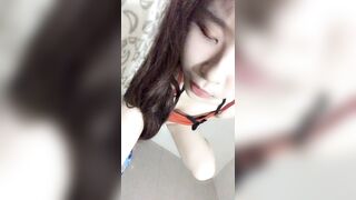 Petite girlfriend’s kinky roleplay with boyfriend gets leaked / 小女友跟男友大玩角色扮演 事後慘遭流出 31