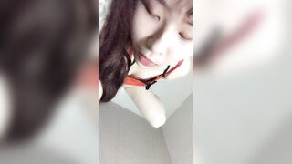 Petite girlfriend’s kinky roleplay with boyfriend gets leaked / 小女友跟男友大玩角色扮演 事後慘遭流出 31
