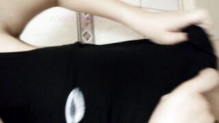 Sweet shy cutie showing her face sex tape / 純情小天使，露臉甜甜惹火的小浪女性愛流出 4