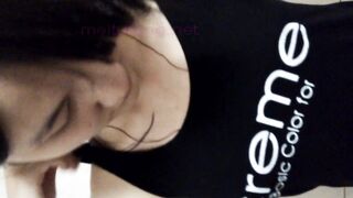 Sweet shy cutie showing her face sex tape / 純情小天使，露臉甜甜惹火的小浪女性愛流出 4