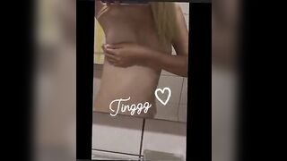 Facebook Horny College Girl Nude Selfie / 反差女校生淫淫全裸自拍 4